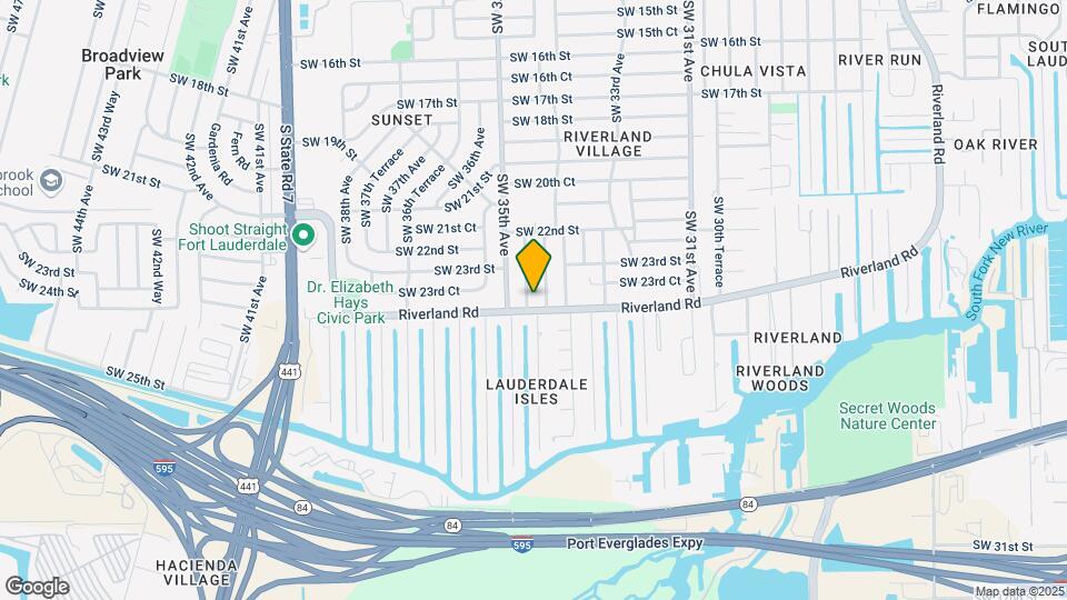2380 SW 34th Way Map and Location Details