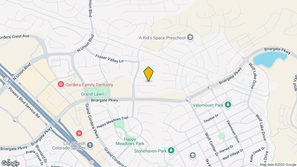 5206 Eldorado Canyon Ct Map and Location Details