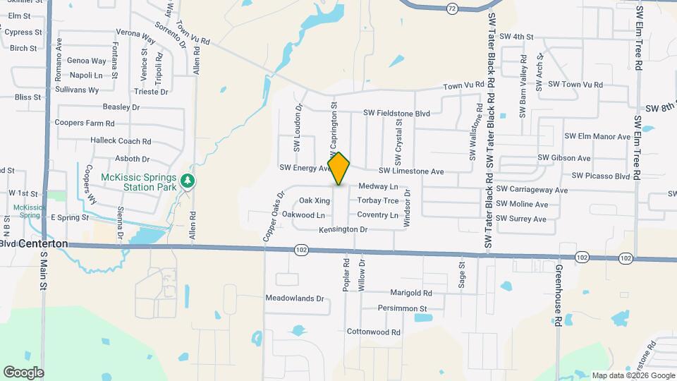 317 Copper Oaks Dr Map and Location Details