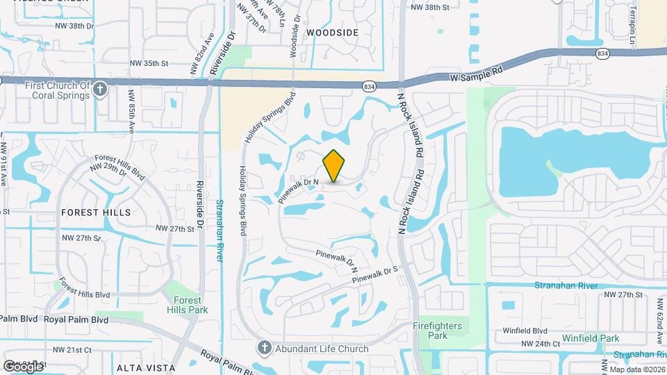 3340 Pinewalk Dr N Map and Location Details