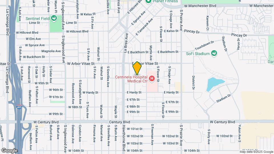 946 Larch St Map and Location Details