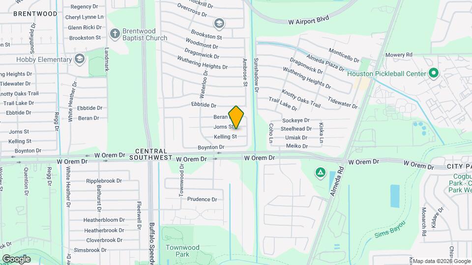 3126 Kelling St Map and Location Details