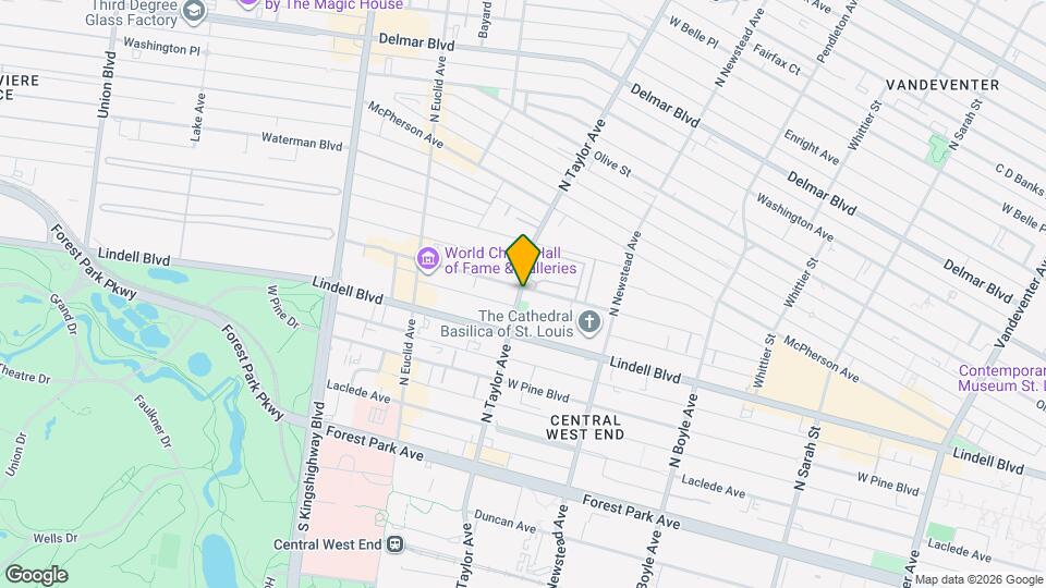 4496 Maryland Ave, Unit 1F Mapa y Detalles de la Ubicación