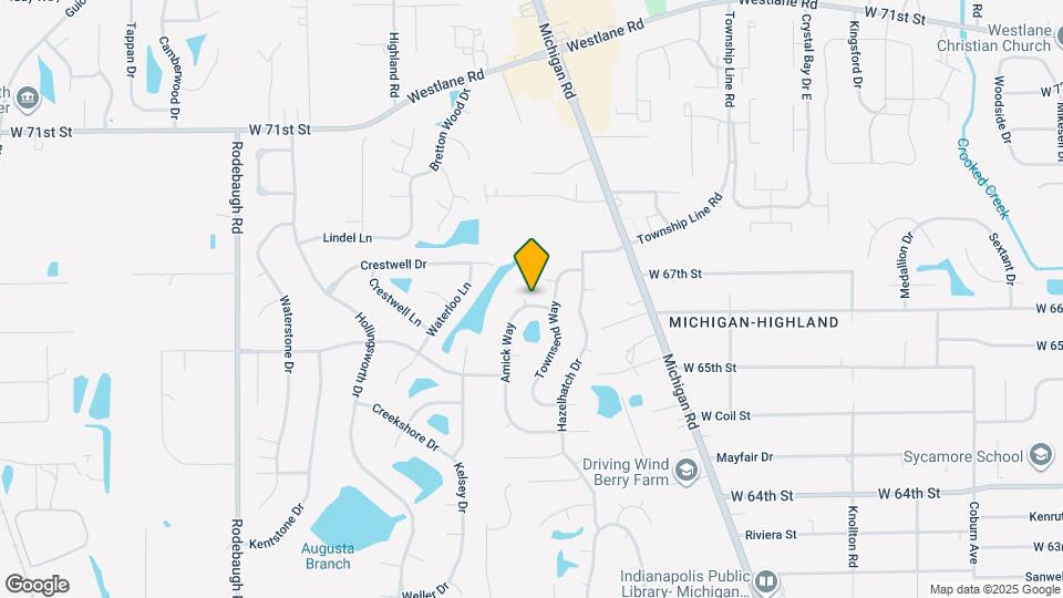 6645 Ahern Ct Map and Location Details
