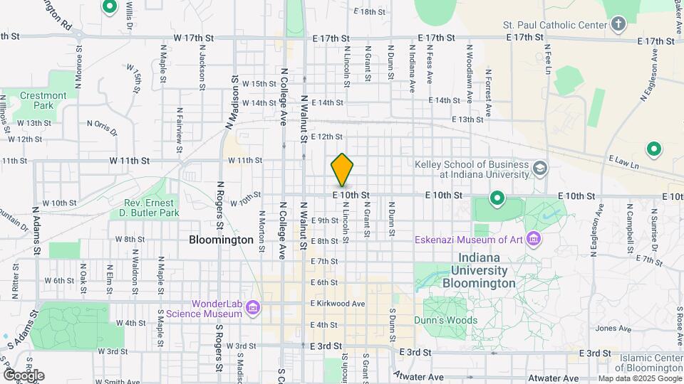 221 E 10th St Mapa y Detalles de la Ubicación