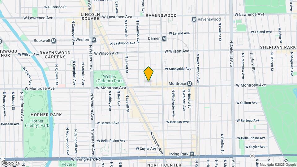 4410 N Seeley Ave, Unit 1 Map and Location Details