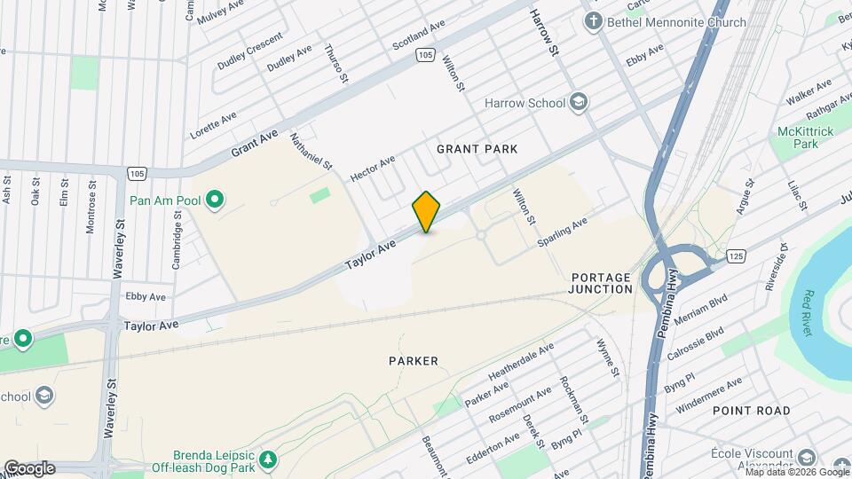 1120 Taylor Av Map and Location Details