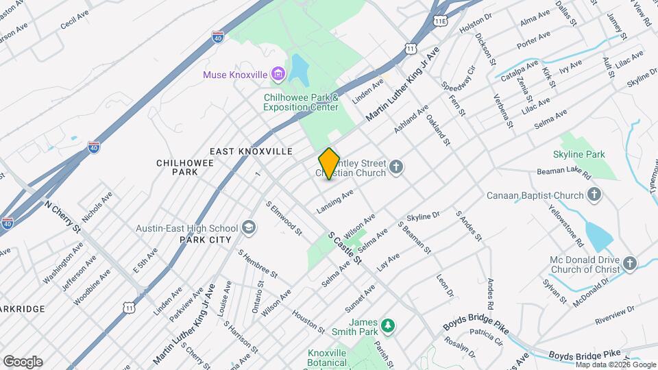 3213 Shields Ave Map and Location Details