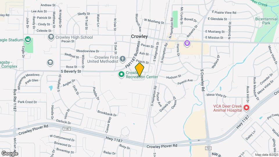 208 Robin St Map and Location Details