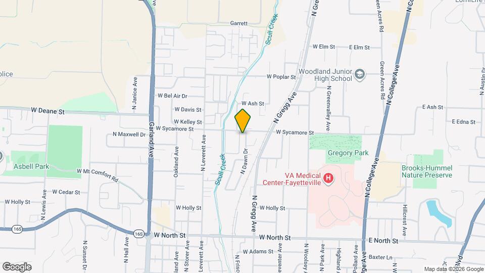 1659 N Dawn Dr Map and Location Details