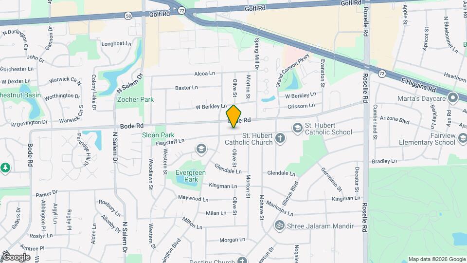 460 Flagstaff Ln Map and Location Details