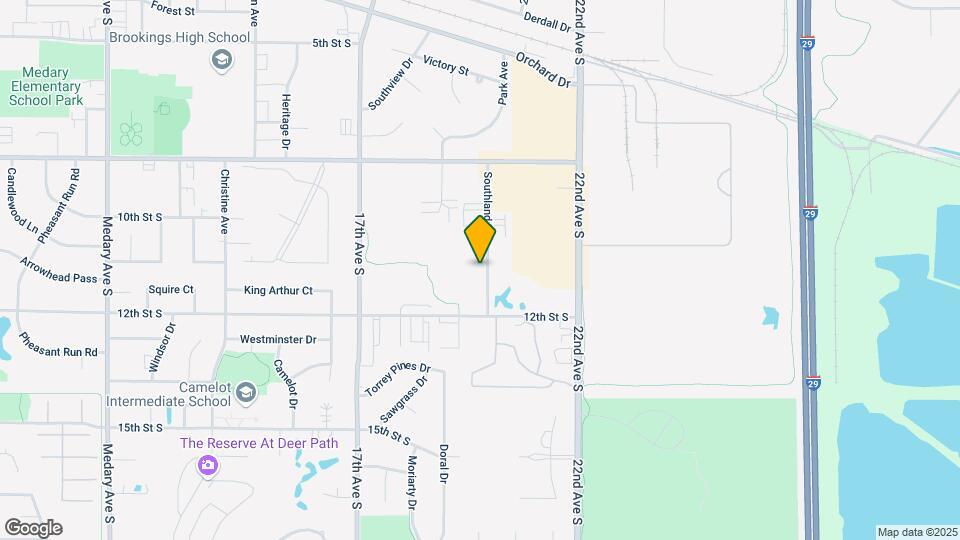 1020 Southland Ln Map and Location Details
