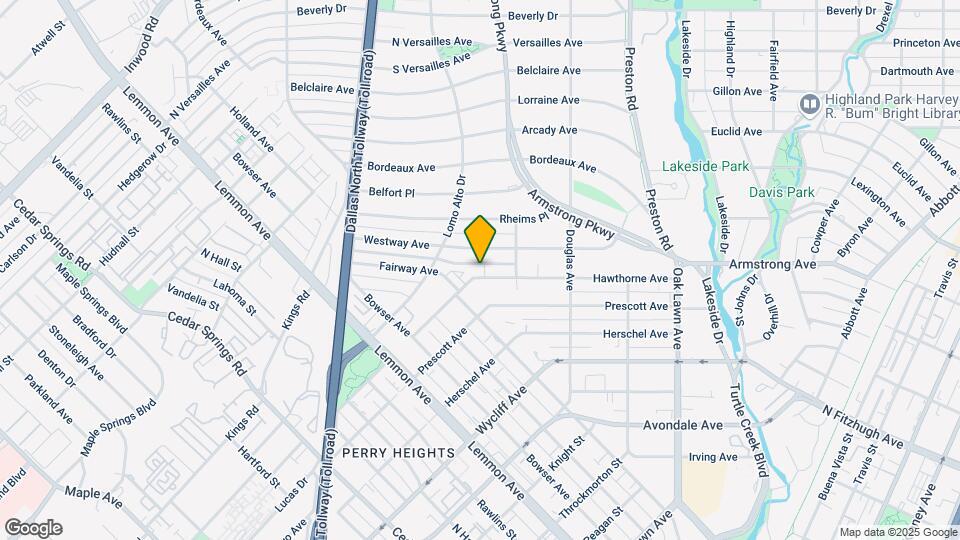 3905 Hawthorne Ave Mapa y Detalles de la Ubicación