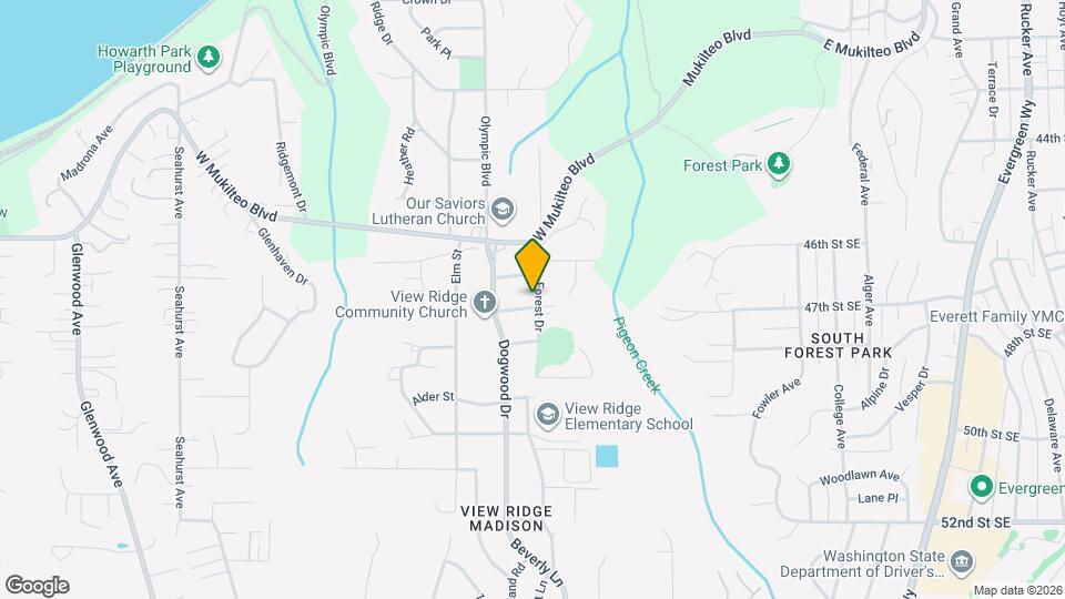 4718 Forest Dr Map and Location Details