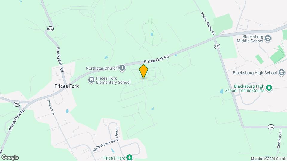 1071 Balsam Ln Map and Location Details