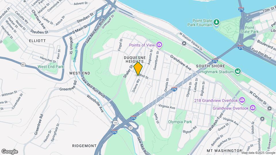 411 Edith St Map and Location Details