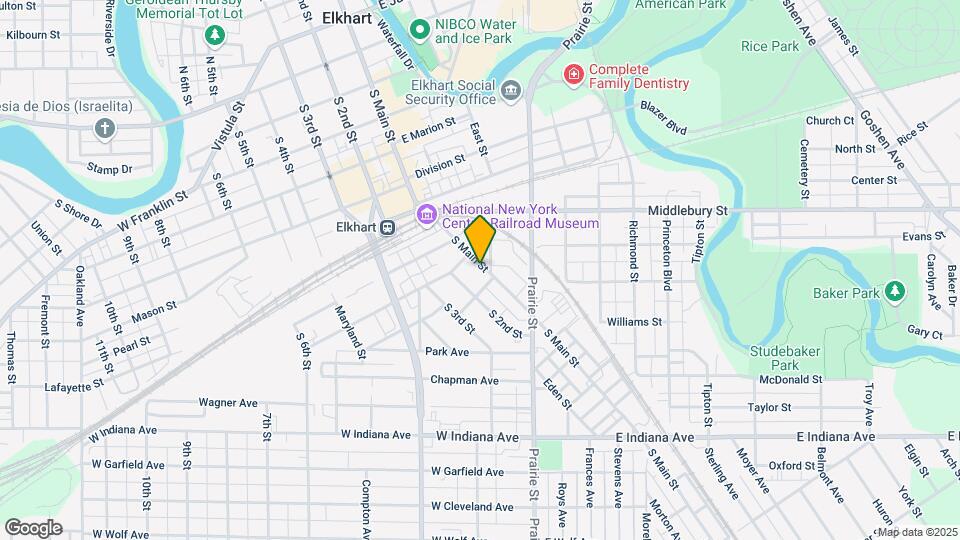 915 S Main St-Unit -2BR Map and Location Details