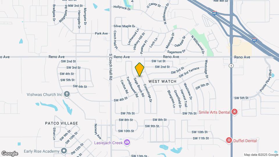 409 Conestoga Dr Map and Location Details