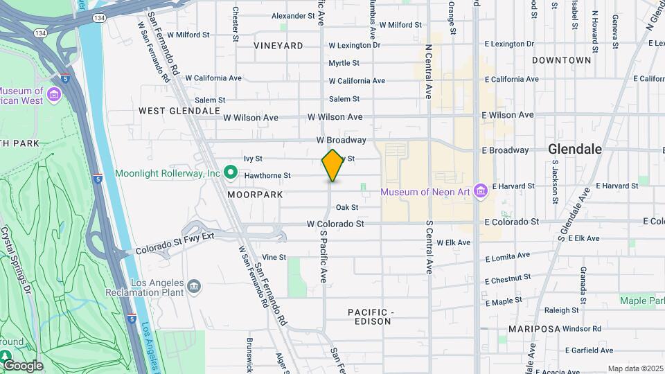 471 W Harvard St, Unit A Map and Location Details