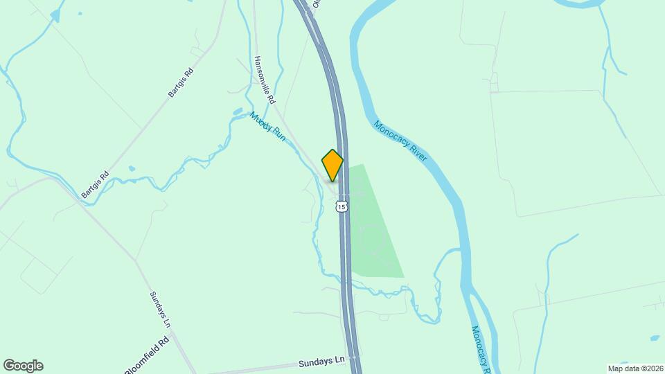 9513 Hansonville Rd Map and Location Details