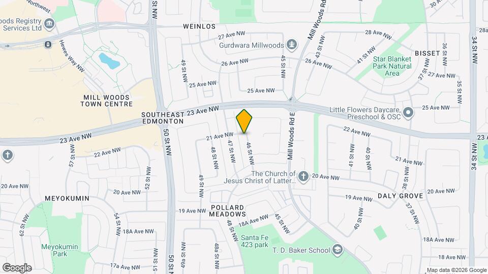 4603-BSM21 21 Ave NW Map and Location Details