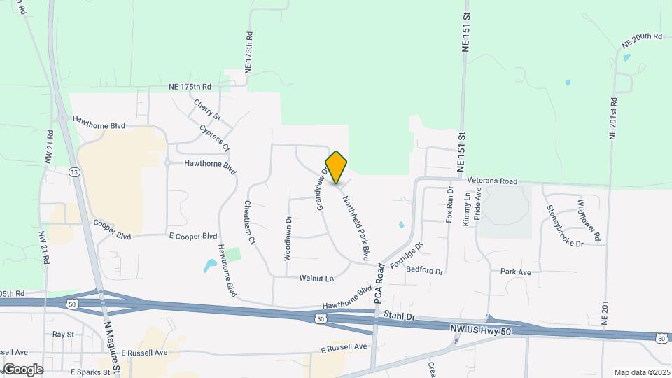 1426 Northfield Park Blvd Map and Location Details