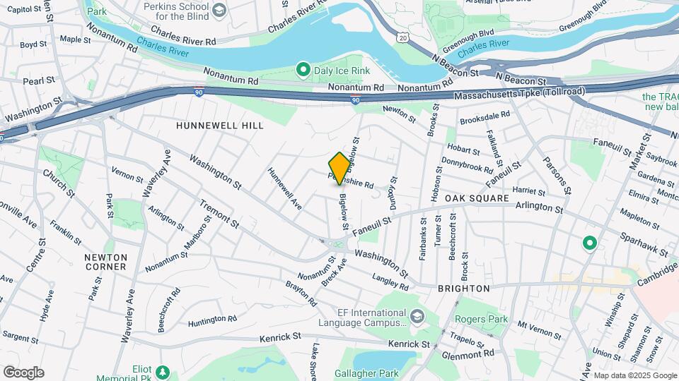 38 Bigelow St, Unit 1 Map and Location Details