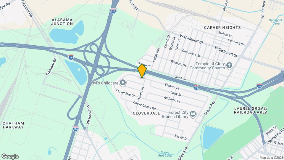 1603 Eleanor St Map and Location Details