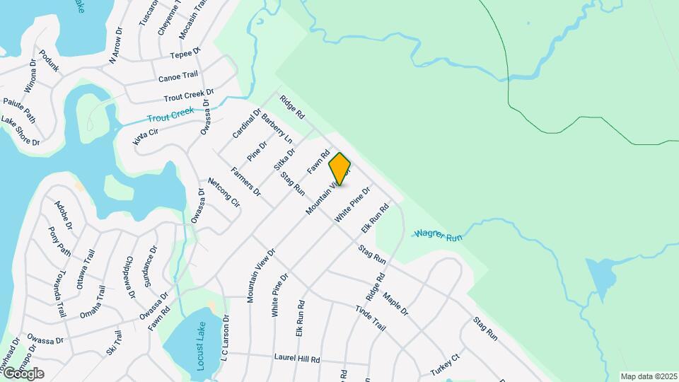 276 Mountain View Dr Map and Location Details