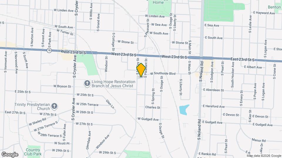 515 W Southside Blvd Map and Location Details