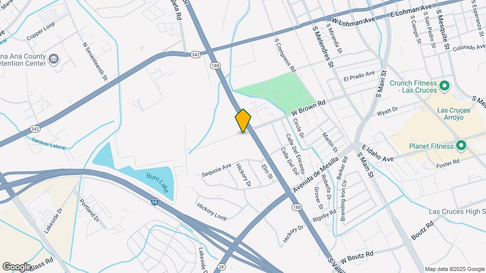 1401 W Brown Rd Map and Location Details