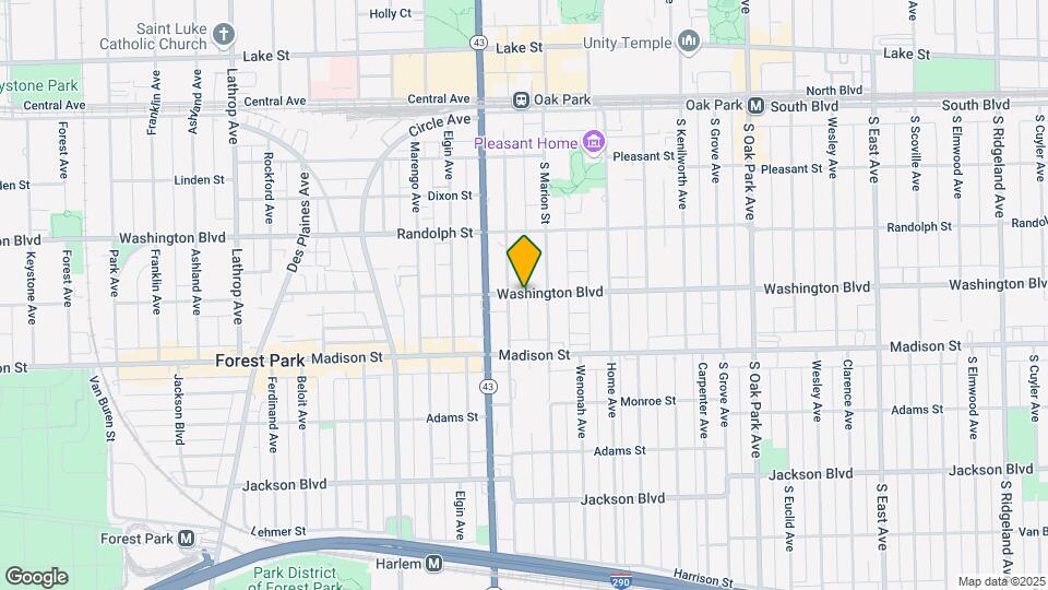 1121 Washington Blvd Map and Location Details