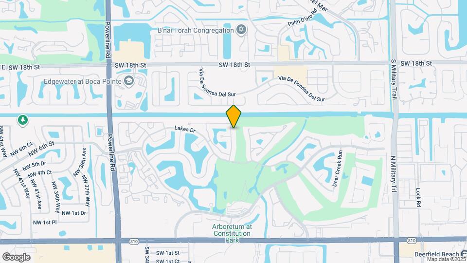 718 Deer Creek Via Verona Map and Location Details
