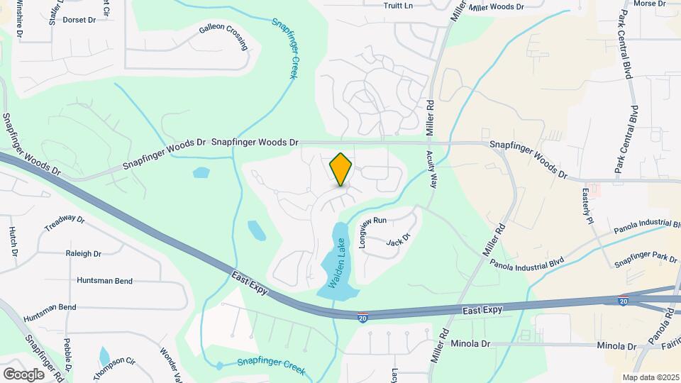 2525 Walden Lake Dr Map and Location Details
