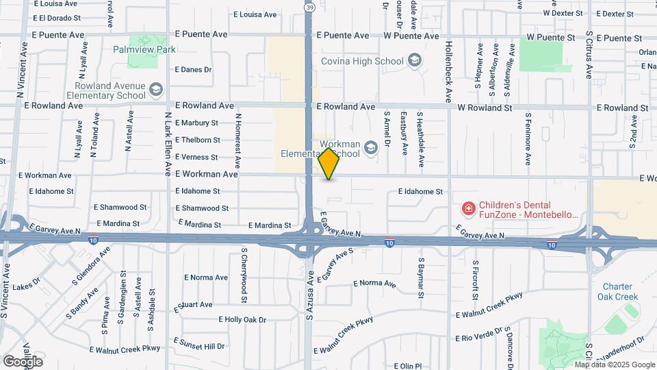 West Covina Senior Villas II Map and Location Details