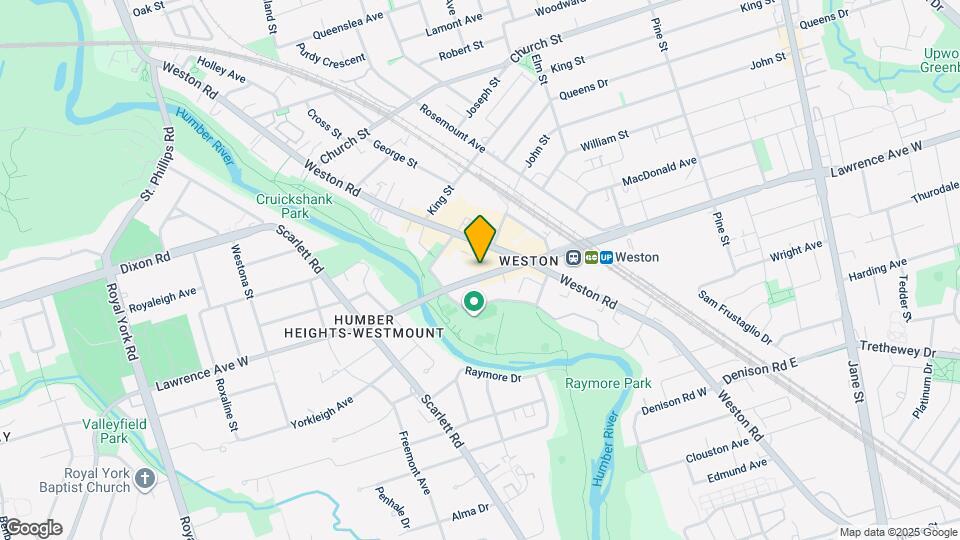 2088 Lawrence Av W Map and Location Details