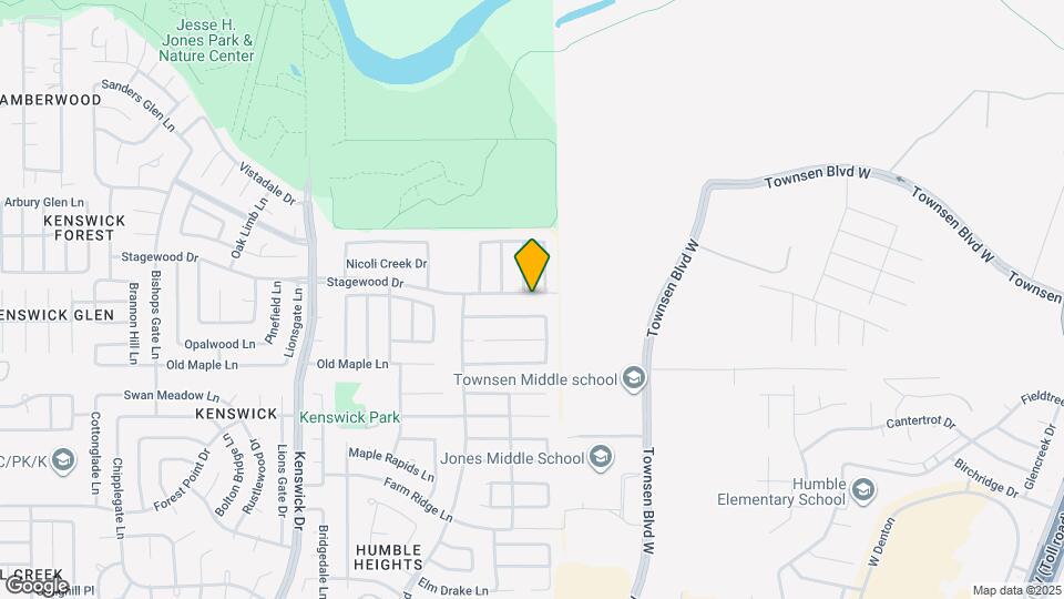 9106 Stagewood Dr Map and Location Details