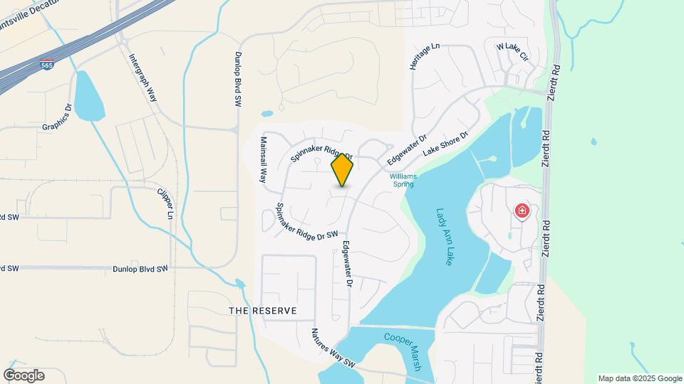 203 Glenridge Ct SW Map and Location Details