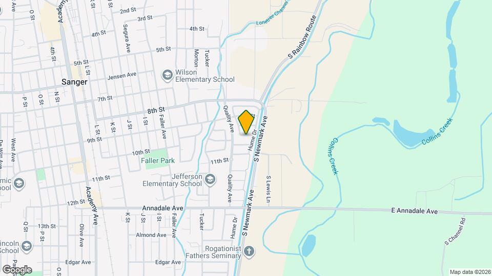 547 Virginia Ave Map and Location Details