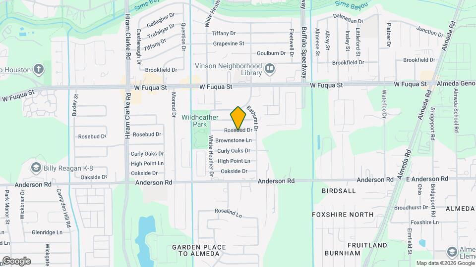 3931 Rosebud Dr Map and Location Details