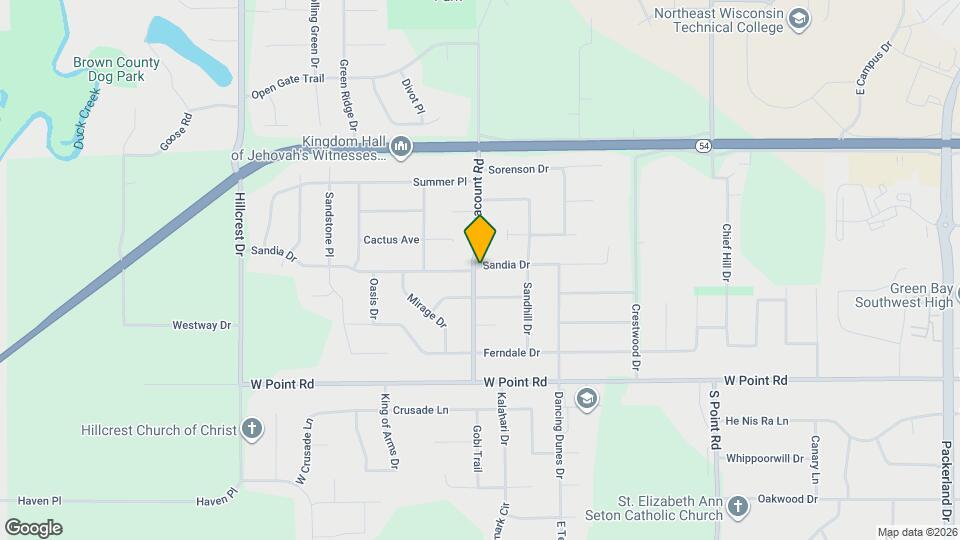 2997 Sandia Dr Mapa y Detalles de la Ubicación