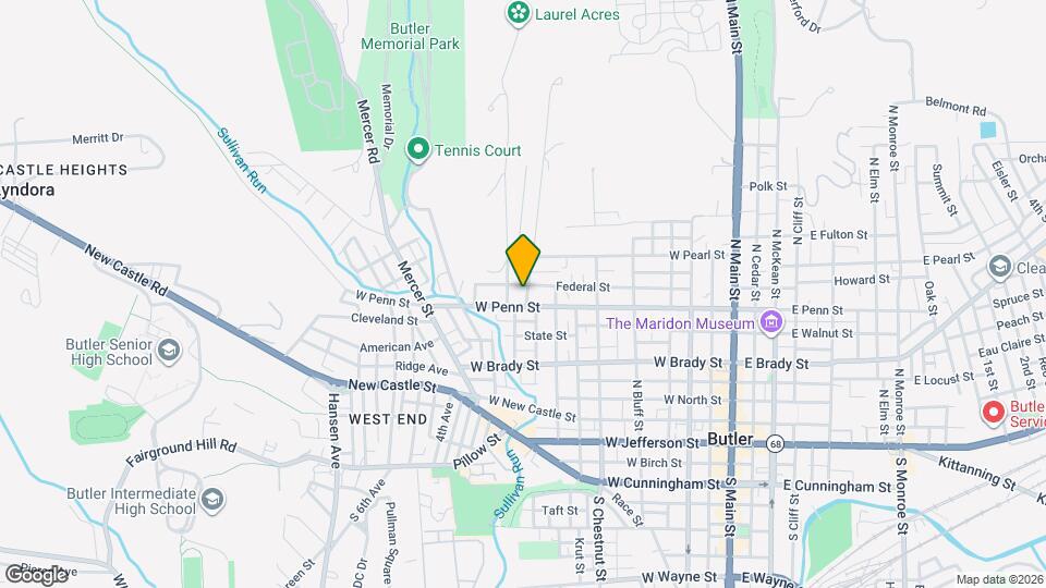 408 Bredin Ave Mapa y Detalles de la Ubicación