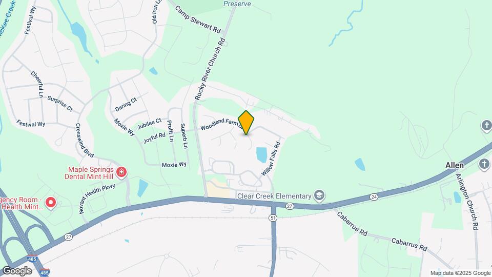 13308 Woodland Farm Dr Map and Location Details