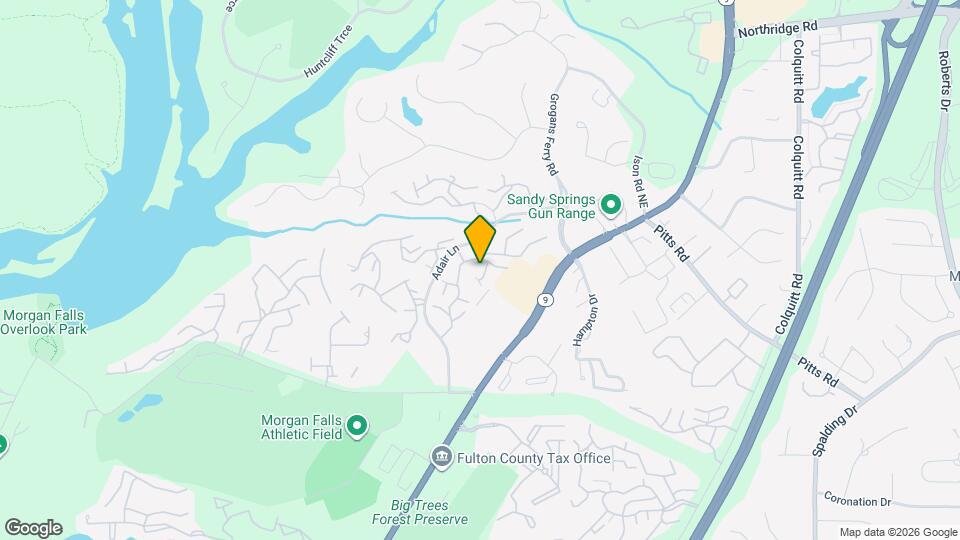 ARIUM Morgan Falls Mapa y Detalles de la Ubicación