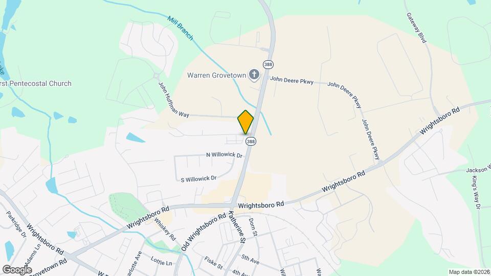 100 Downsbury Rd Map and Location Details