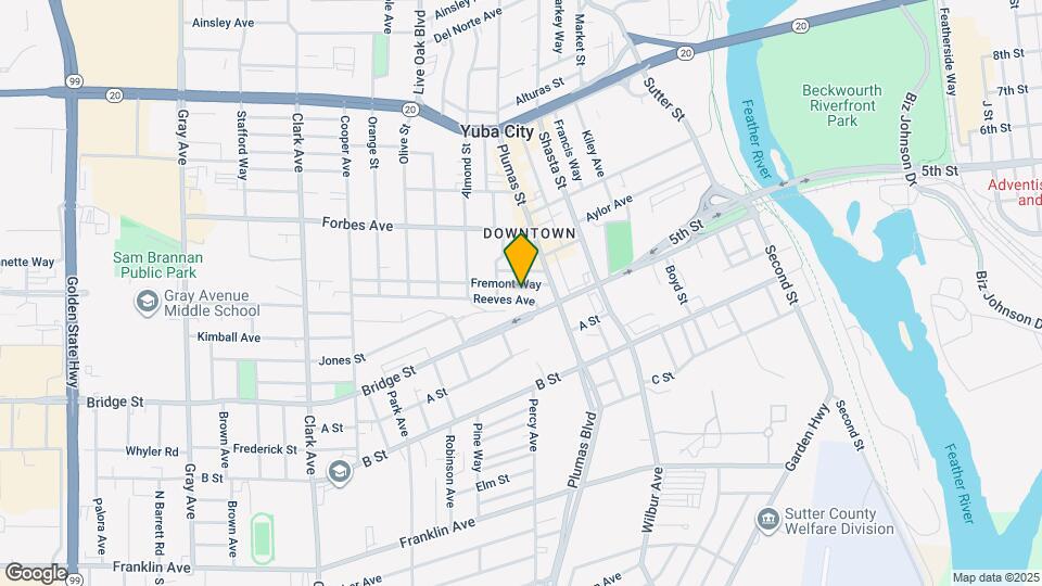 537 Reeves Ave Mapa y Detalles de la Ubicación