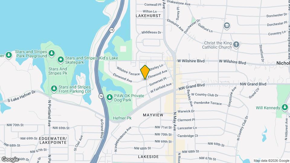 3100 Elmwood Ave Map and Location Details