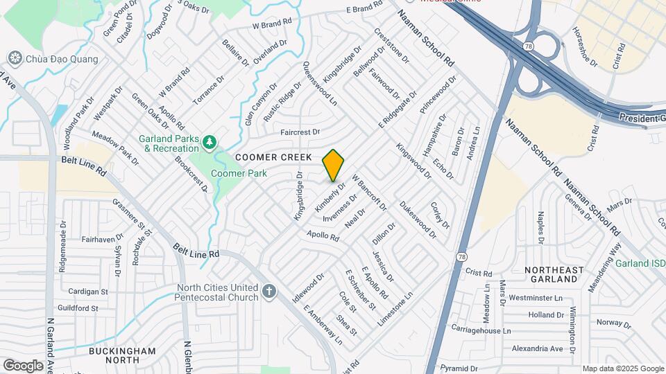 2505 Kimberly Dr Map and Location Details