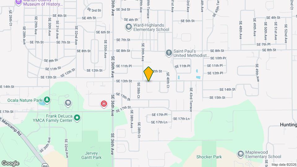 1311 SE 39th Ct Map and Location Details