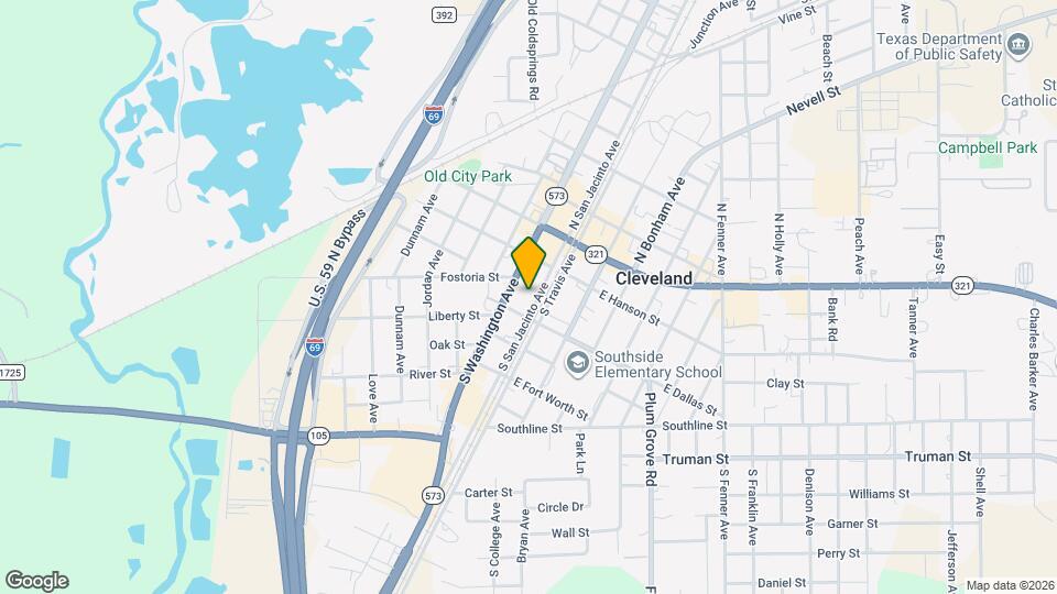 214 S San Jacinto Ave Map and Location Details